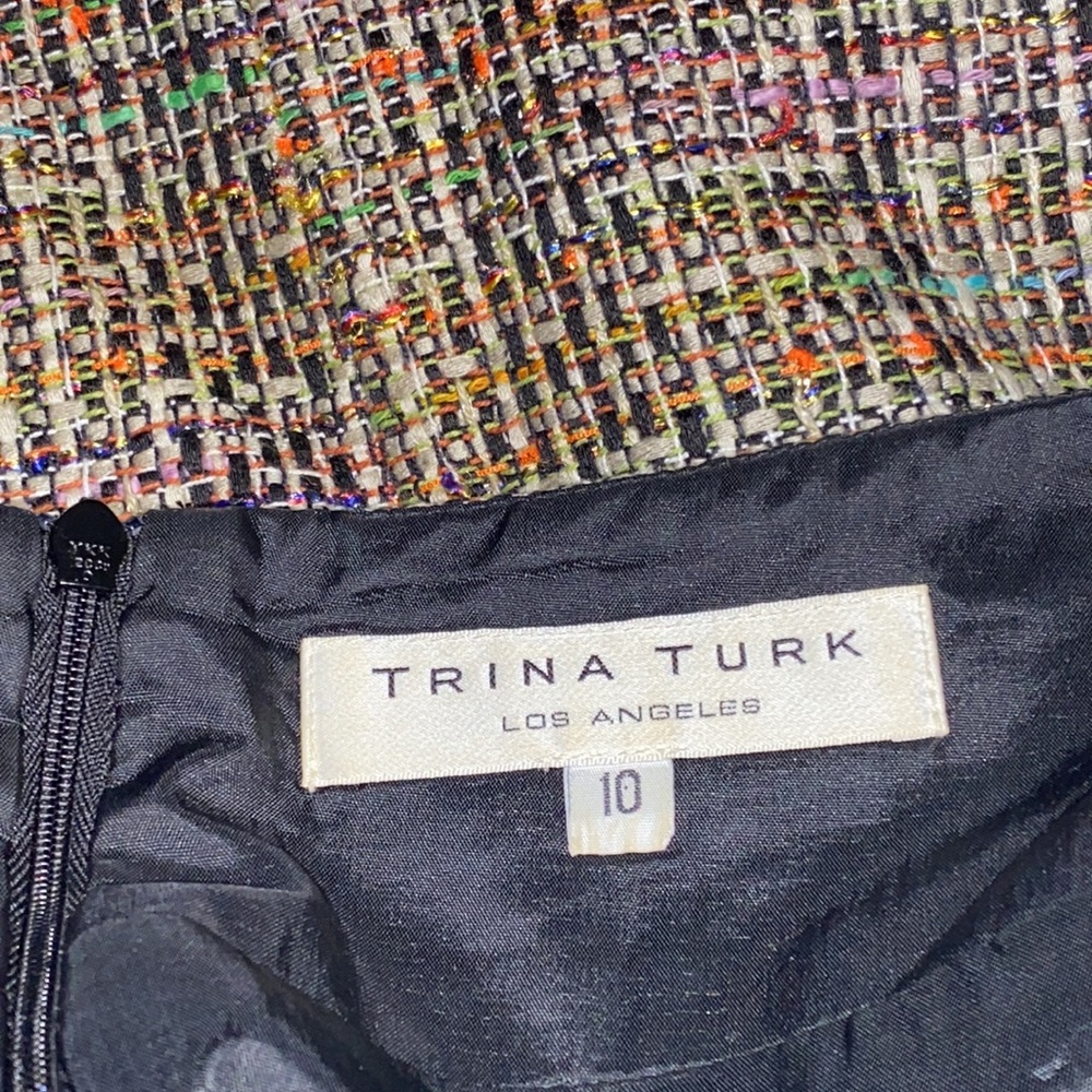 Trina Turk Tweed Preppy Midi Skirt - Picture 4 of 9